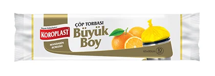 Mandarin Kokulu Büyük Boy Çöp Torbası