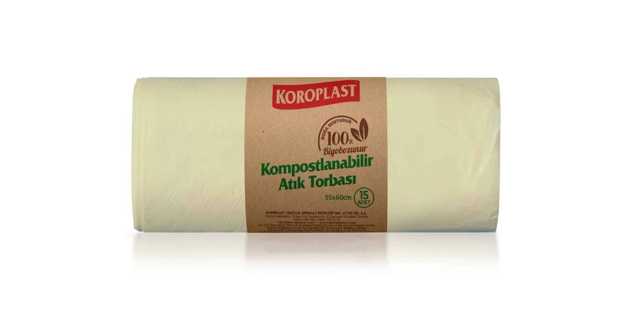 Koroplast Kompostlanabilir Atık Torbası