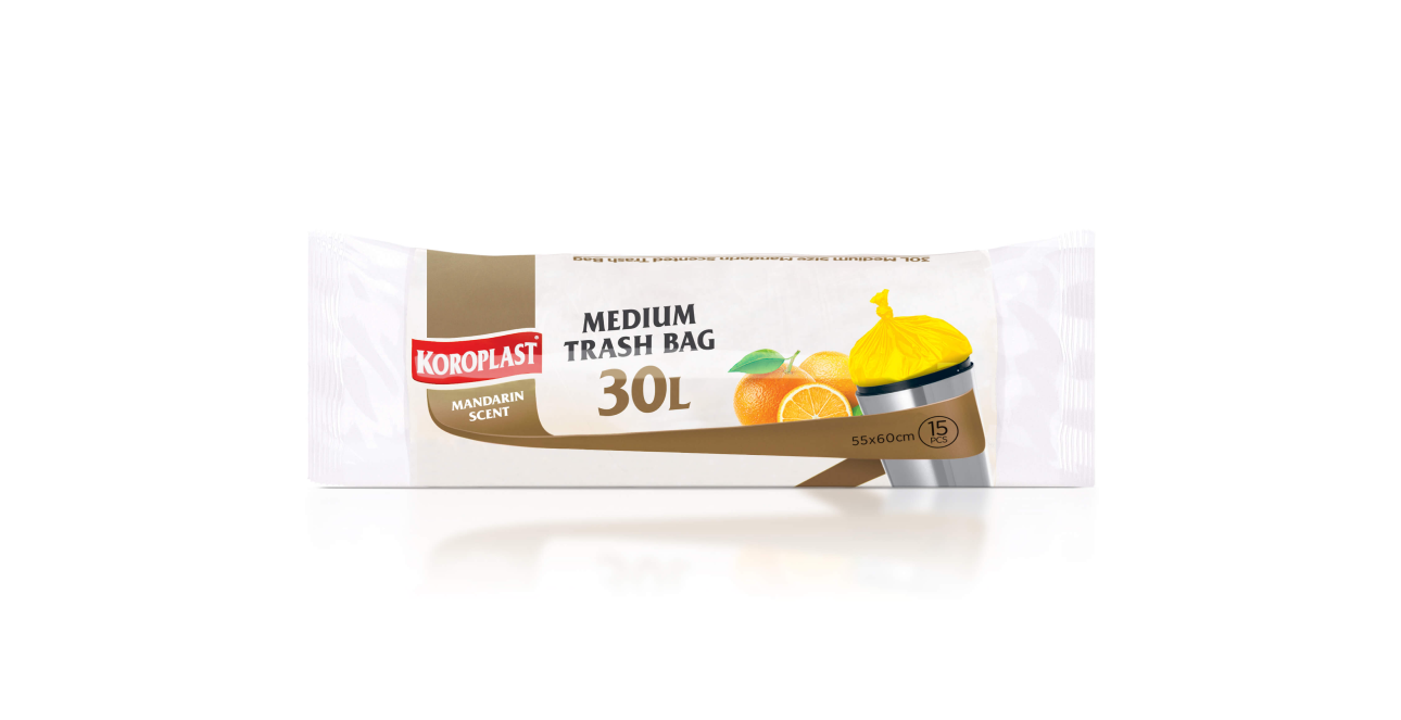 Mandarin Scented Medıum Sıze Trash Bag