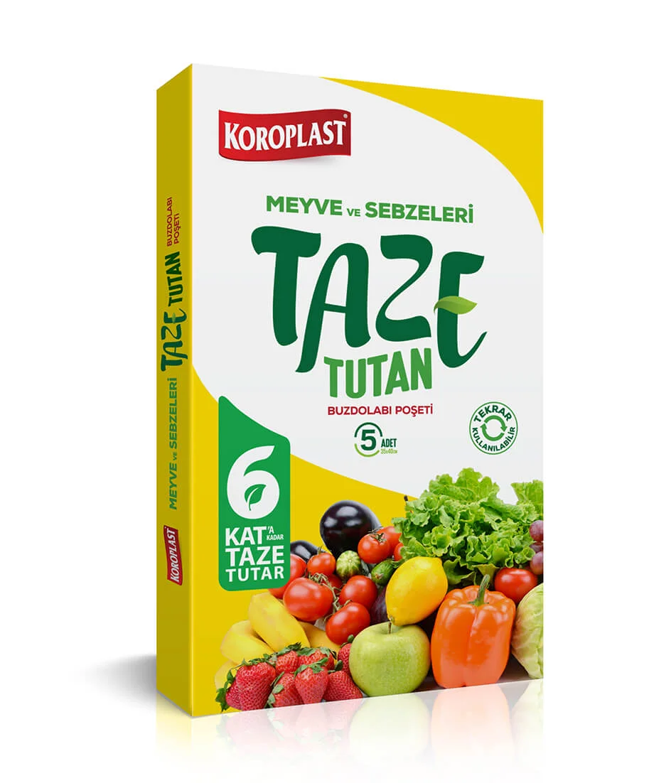 Taze Tutan Buzdolabı Poşeti