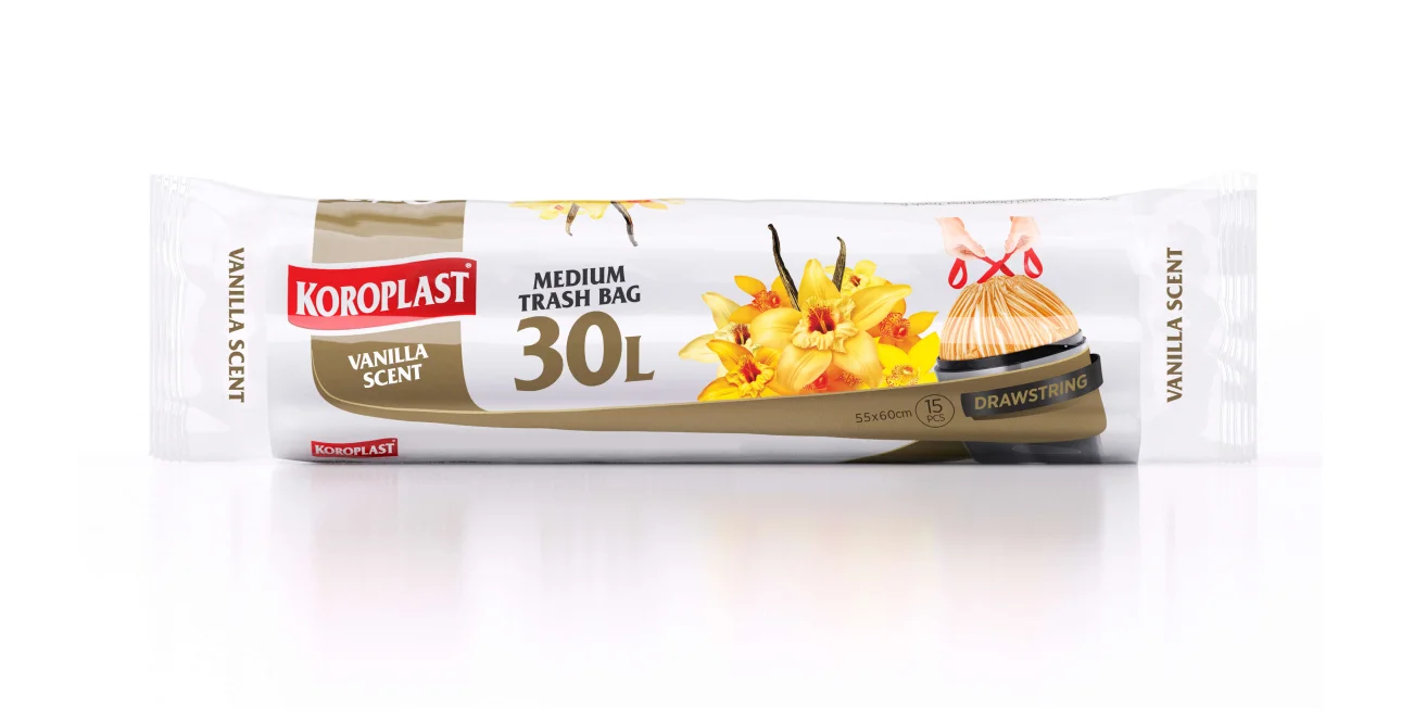 Kokulu Büzgülü Çöp Torbaları